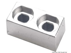 Piastrina in alluminio per morsetteria 55/75/85/90/150/200/225 HP