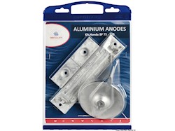 Kit anodi fuoribordo alluminio Honda 75/225 Hp