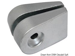 Anodo piastrina doppia