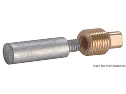 Anodo Volvo 67 mm x Ø 1/2’’ BSPT