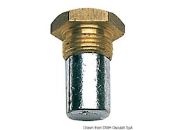 Tappo zinco 16x1,50 Ø 11x33