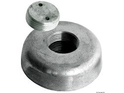 Anodo a scomparsa Ø mm 135 in alluminio
