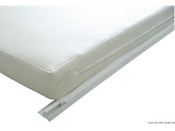 Canalina in PVC bianco 4 m per cuscinerie