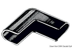 Angolare parabordo nylon nero