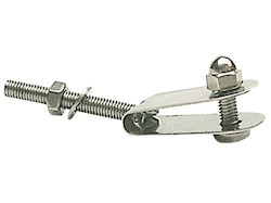 Gancetto inox per parabrezza