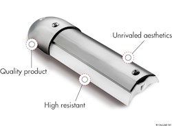 Base Pvc Bianca per profilo 38