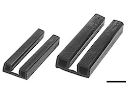 Terminale profilato nero