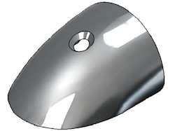 Terminale parabordo 40 x 22 mm