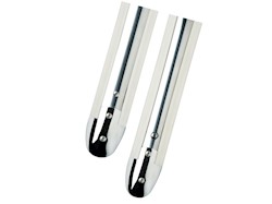 Terminale parabordo per profili a C e mandorla