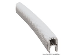 Profilato PVC bianco 4 x 6 mm