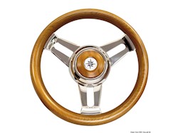 Volante in legno Teak