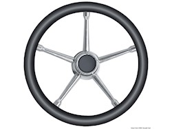 Volante A inox/carbonio 350 mm