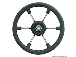 Timone inox mm 400 nera