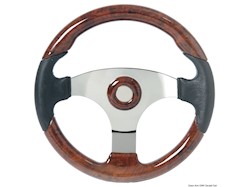 Volante Technic nero/radica