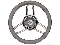 Volante Bliz poliuretano morbido grigio