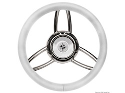 Volante Bliz poliuretano morbido bianco