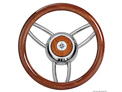 Volante Bliz legno lucido mogano