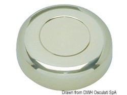 Tappo centrale in ottone per timoni