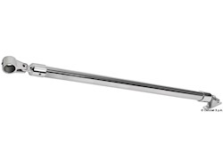 Kit bracci sostegno inox 25 mm