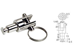 Forcella per portascalmi