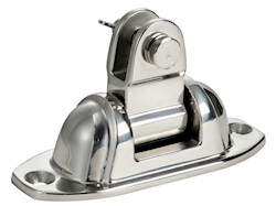 Attacco capottina inox snodato a 180°