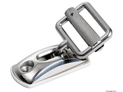 Piastrina/fibbia inox per nastri 30 mm