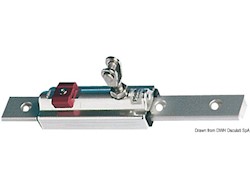 Supporto a forcella per rotaia da mm 32x6