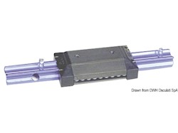 Carrello 51x83 mm su sfere