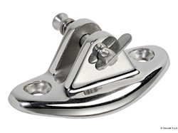 Supporto forcella concavo per tubo 40 mm