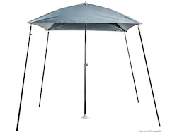 Ombrellone "PARASOL" pieghevole per barca grigio