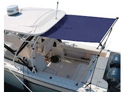 Tendalino con bracci telescopici, tettucci rigidi, tetti Flying bridge