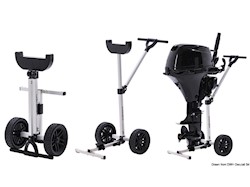 Cavalletto con ruote pieghevole