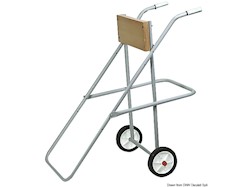 Cavalletto porta motore con ruote
