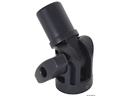 Base di fissaggio universale snodata per tubi Ø32m