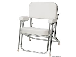 Sedia del Capitano in alluminio anodizzato