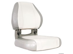 Sedile ergonomico Sirocco grigio e bianco