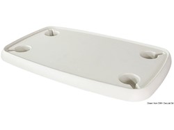 Tavolo rettangolare bianco 760 x 460 mm