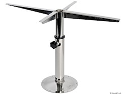 Supporto per tavolo girevole e telescopico