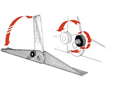 Coppia cerniereinox per sedile