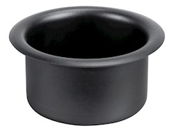 Portabicchieri/lattine inox nero