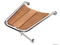 Delfiniera Inox/Teak AISI 316