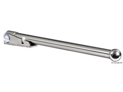 Maniglia abbattibile di risalita universale per plancetta di poppa