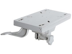 Slitta scorrevole e girevole in lega leggera