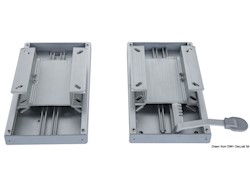 Slitte gemelle per sedile doppio