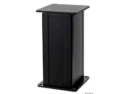 Gamba tavolo Dudge 77 square elettrica in alluminio