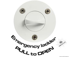 Scaletta emergenza fissaggio con viti