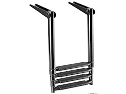 Scaletta Inox Telescopica per plancetta 4 gradini
