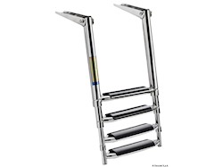 Scaletta telescopica per plancetta 4 gradini large