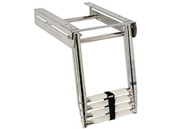 Scaletta inox a scomparsa 4 gradini