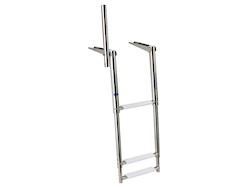 Scaletta 5 gradini con maniglia 430 mm